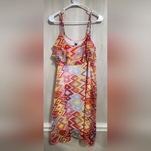 Boho Sleeveless Tank Top Dress